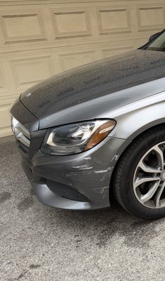 Bumper collision repair